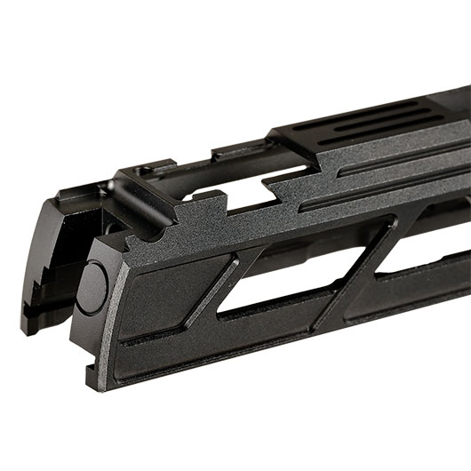 Dr. Black Type 901 CNC 6063 Aluminium Schlitten f. Tokyo Marui Hi-Capa 5.1 GBB schwarz Bild 10