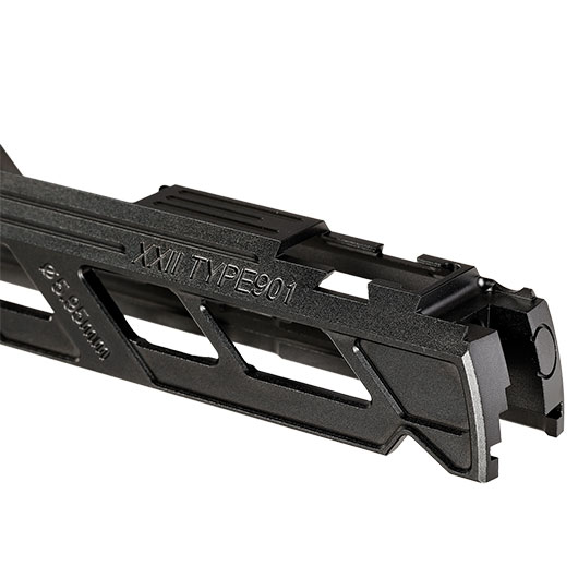 Dr. Black Type 901 CNC 6063 Aluminium Schlitten f. Tokyo Marui Hi-Capa 5.1 GBB schwarz Bild 9