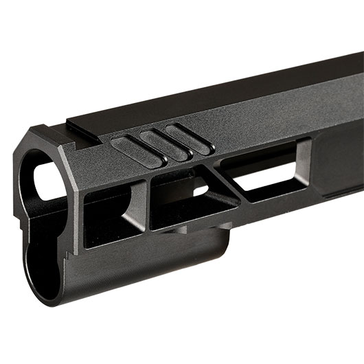 Dr. Black Type 507 CNC 6063 Aluminium Schlitten f. Tokyo Marui Hi-Capa 5.1 GBB schwarz Bild 7