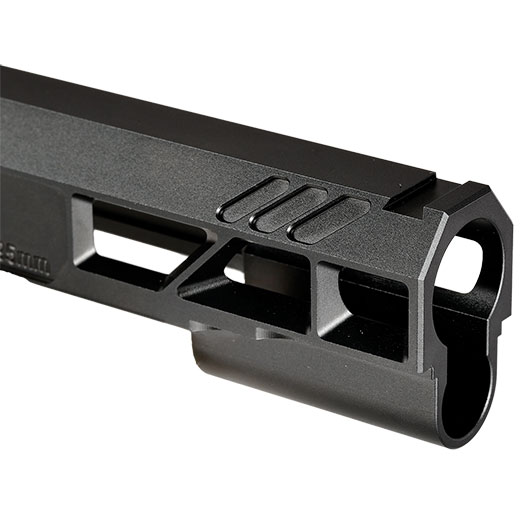 Dr. Black Type 507 CNC 6063 Aluminium Schlitten f. Tokyo Marui Hi-Capa 5.1 GBB schwarz Bild 8