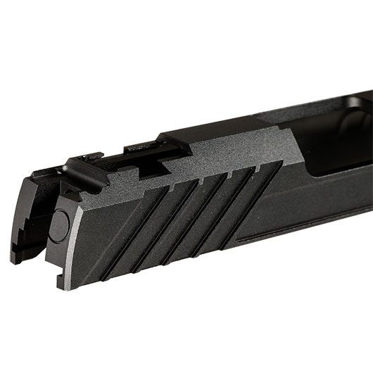 Dr. Black Type 300 CNC 6063 Aluminium Schlitten f. Tokyo Marui Hi-Capa 5.1 GBB schwarz Bild 10
