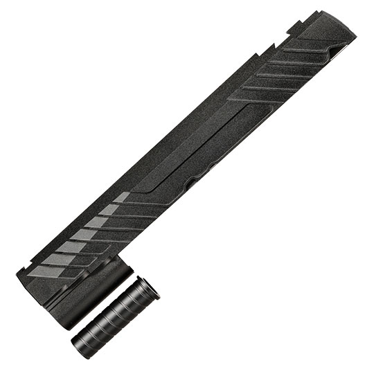 Dr. Black Type 300 CNC 6063 Aluminium Schlitten f. Tokyo Marui Hi-Capa 5.1 GBB schwarz Bild 4