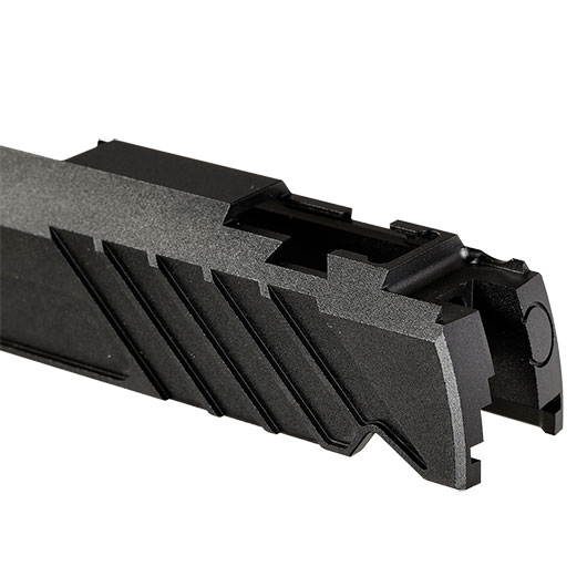 Dr. Black Type 300 CNC 6063 Aluminium Schlitten f. Tokyo Marui Hi-Capa 5.1 GBB schwarz Bild 9