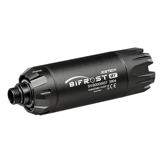 Acetech Tracer Unit mit Bifrost BT Multi-Color Flame Effect Flasher Unit / Chronograph inkl. Akku 14mm- / 11mm+ schwarz Bild 2