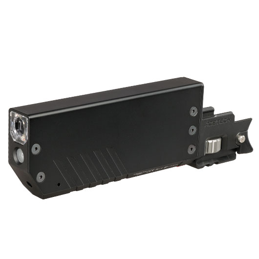 Acetech Genesis Standard Tracer Unit mit Bifrost Multi-Color Flame Effect Flasher Unit inkl. Akku f. G17 GBB Pistolen schwarz
