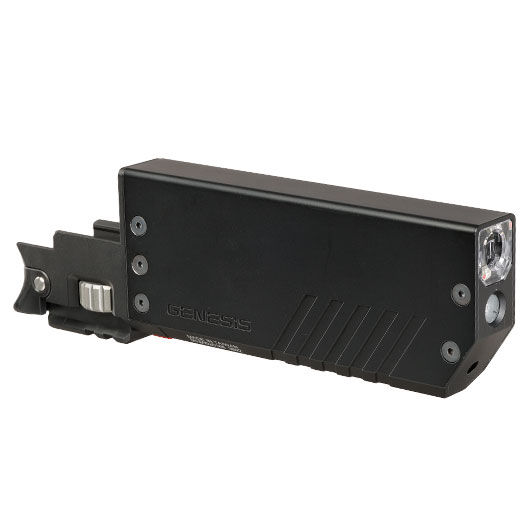 Acetech Genesis Standard Tracer Unit mit Bifrost Multi-Color Flame Effect Flasher Unit inkl. Akku f. G17 GBB Pistolen schwarz Bild 1