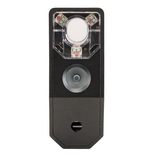 Acetech Genesis Standard Tracer Unit mit Bifrost Multi-Color Flame Effect Flasher Unit inkl. Akku f. G17 GBB Pistolen schwarz Bild 2