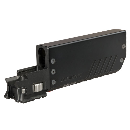 Acetech Genesis Standard Tracer Unit mit Bifrost Multi-Color Flame Effect Flasher Unit inkl. Akku f. G17 GBB Pistolen schwarz Bild 4