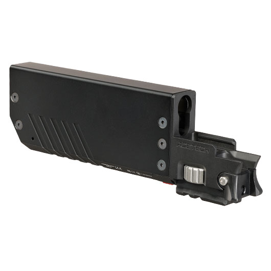 Acetech Genesis Standard Tracer Unit mit Bifrost Multi-Color Flame Effect Flasher Unit inkl. Akku f. G17 GBB Pistolen schwarz Bild 5