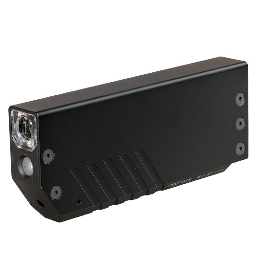 Acetech Genesis Standard Tracer Unit mit Bifrost Multi-Color Flame Effect Flasher Unit inkl. Akku f. G17 GBB Pistolen schwarz Bild 8