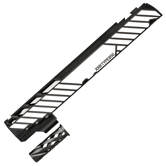 Dr. Black Type 850 CNC 6063 Aluminium Schlitten f. Tokyo Marui Hi-Capa 5.1 GBB schwarz Bild 4