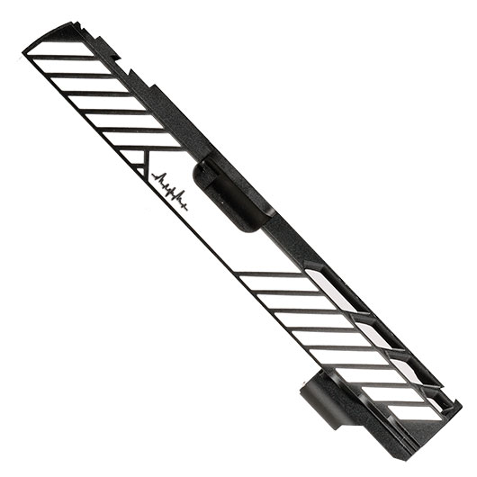 Dr. Black Type 850 CNC 6063 Aluminium Schlitten f. Tokyo Marui Hi-Capa 5.1 GBB schwarz Bild 5