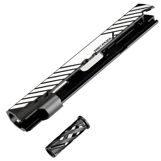 Dr. Black Type 850 CNC 6063 Aluminium Schlitten f. Tokyo Marui Hi-Capa 5.1 GBB schwarz Bild 6