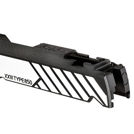 Dr. Black Type 850 CNC 6063 Aluminium Schlitten f. Tokyo Marui Hi-Capa 5.1 GBB schwarz Bild 9