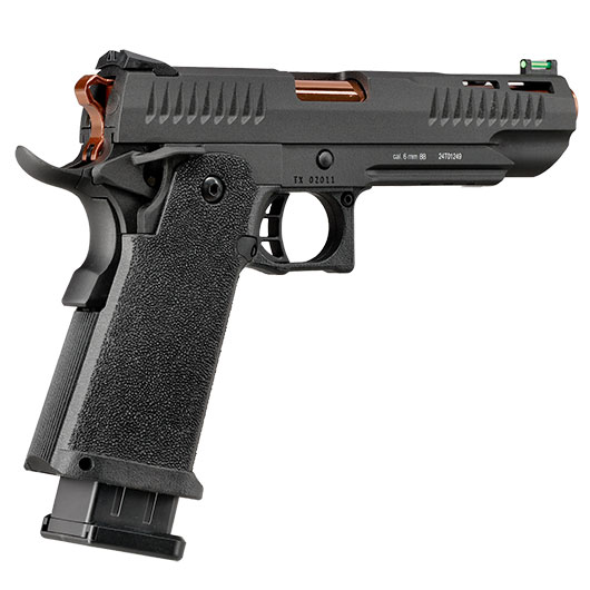 Modify Hi-Capa 5.1 Trinity Vollmetall GBB 6mm BB schwarz / bronze Bild 4