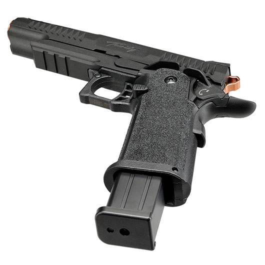 Modify Hi-Capa 5.1 Trinity Vollmetall GBB 6mm BB schwarz / bronze Bild 5