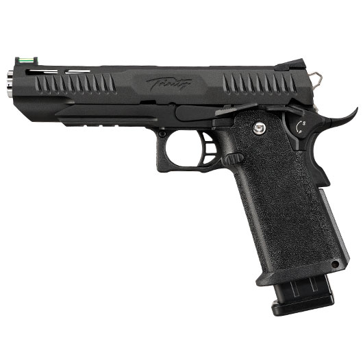 Modify Hi-Capa 5.1 Trinity Vollmetall GBB 6mm BB schwarz / silber Bild 1