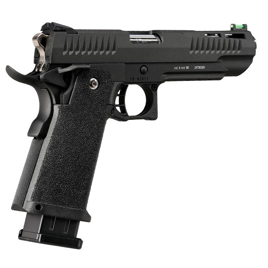 Modify Hi-Capa 5.1 Trinity Vollmetall GBB 6mm BB schwarz / silber Bild 4