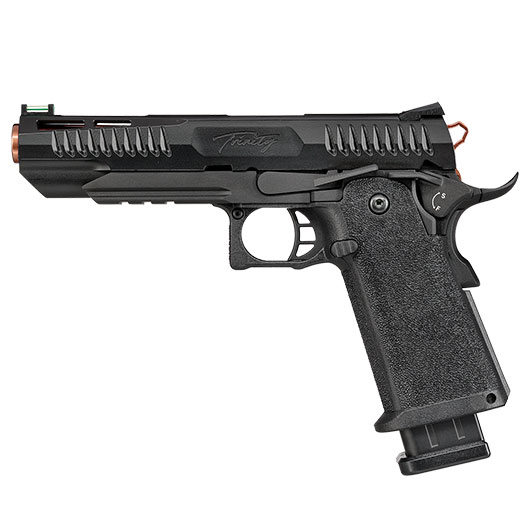 Modify Hi-Capa 5.1 Trinity Metallrahmen / Polymer-Schlitten GBB 6mm BB schwarz / bronze Bild 1