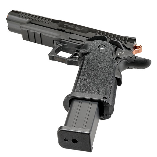 Modify Hi-Capa 5.1 Trinity Metallrahmen / Polymer-Schlitten GBB 6mm BB schwarz / bronze Bild 5