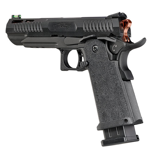 Modify Hi-Capa 5.1 Trinity Metallrahmen / Polymer-Schlitten GBB 6mm BB schwarz / bronze Bild 8