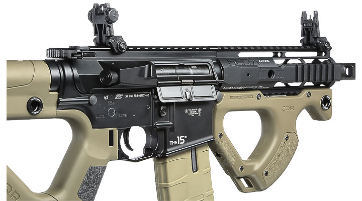 ASG / ICS Hera Arms CQR SSS Gen. 2 Vollmetall S-AEG 6mm BB Desert Tan Bild 8