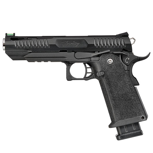 Modify Hi-Capa 5.1 Trinity Metallrahmen / Polymer-Schlitten GBB 6mm BB schwarz / silber Bild 1