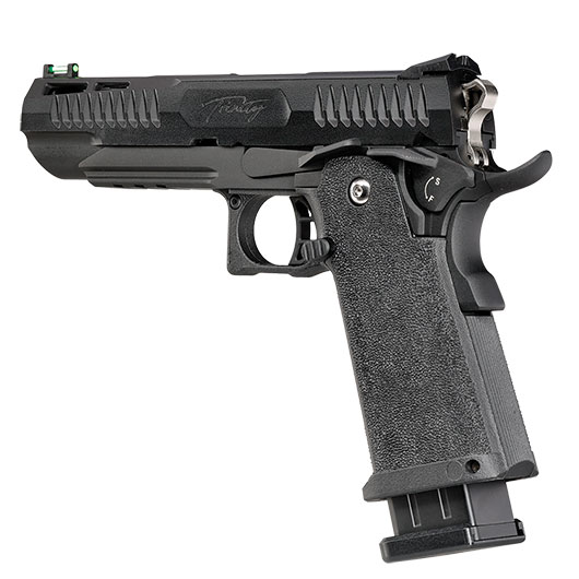 Modify Hi-Capa 5.1 Trinity Metallrahmen / Polymer-Schlitten GBB 6mm BB schwarz / silber Bild 8