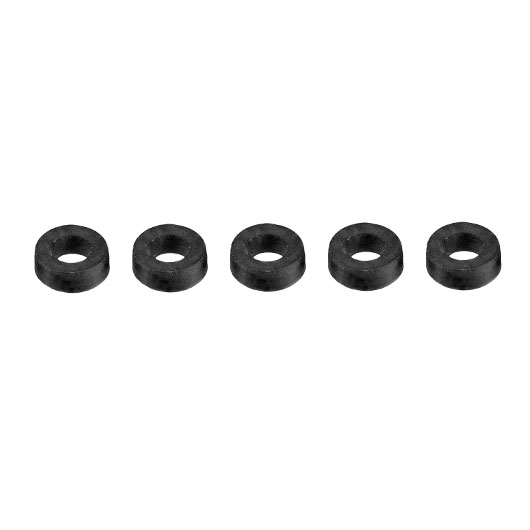 Unicorn O-Ring Dichtringe Set f. Unicorn Einfllventile schwarz - 5 Stck Bild 1