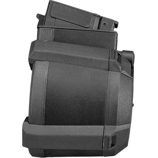 A&K AK D-60 Style Polymer Trommelmagazin 1200 Schuss schwarz - elektrisch Bild 7