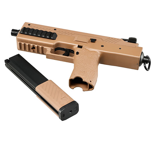Vorsk VMP-1C Compact Polymer SMG GBB 6mm BB tan Bild 5