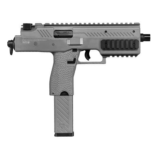 Vorsk VMP-1C Compact Polymer SMG GBB 6mm BB grau Bild 2