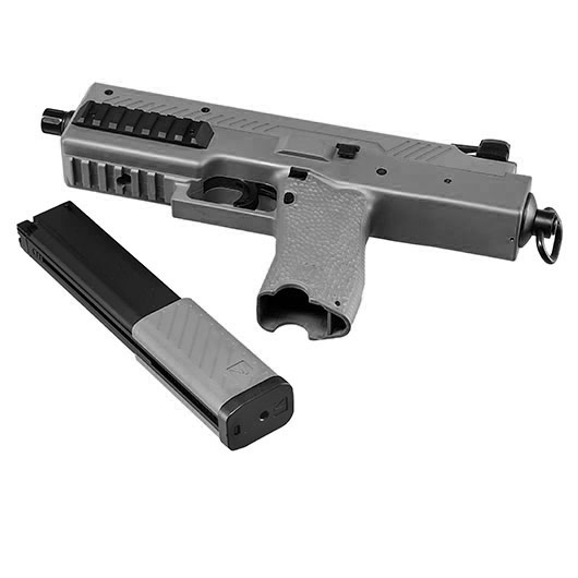 Vorsk VMP-1C Compact Polymer SMG GBB 6mm BB grau Bild 5