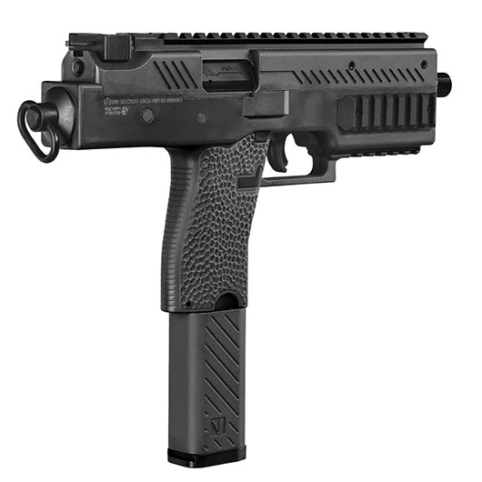 Vorsk VMP-1C Compact Polymer SMG GBB 6mm BB schwarz Bild 3