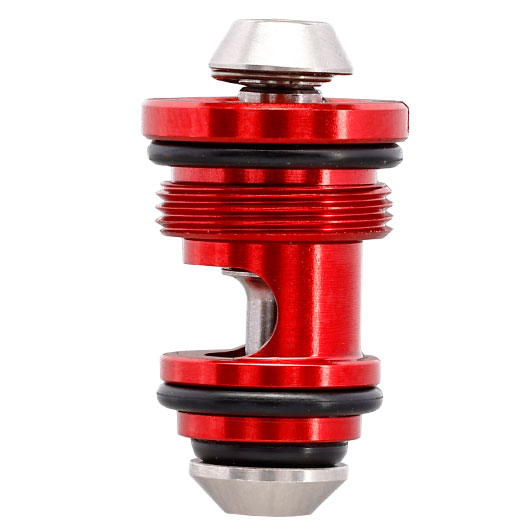 Nine Ball Aluminium High Power Magazinventil f. AAC AAP-01 GBB Serie rot Bild 4