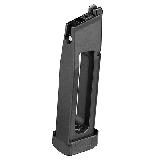 KJ Works KP-19 / Hi-Capa 5.1 GBB Magazin 25 Schuss schwarz - CO2 Version Bild 1