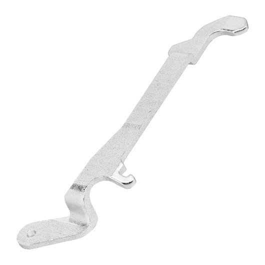 CowCow Stahl Abzughebel / Trigger Lever f. Action Army AAP-01 GBB Pistolen silber