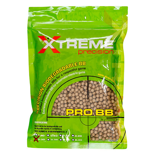 Xtreme Precision Bio BBs 0.30g 2.333er Beutel Dark Earth