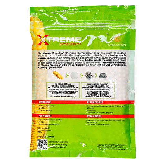 Xtreme Precision Bio BBs 0.40g 1.750er Beutel weiss Bild 1