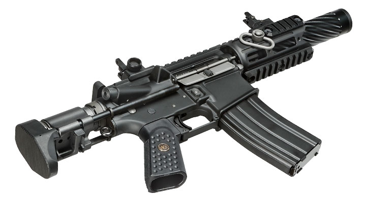 Wei-ETech M4 R5C PDW Vollmetall AWSS Open-Bolt GBB 6mm BB schwarz - Version 3 Bild 4