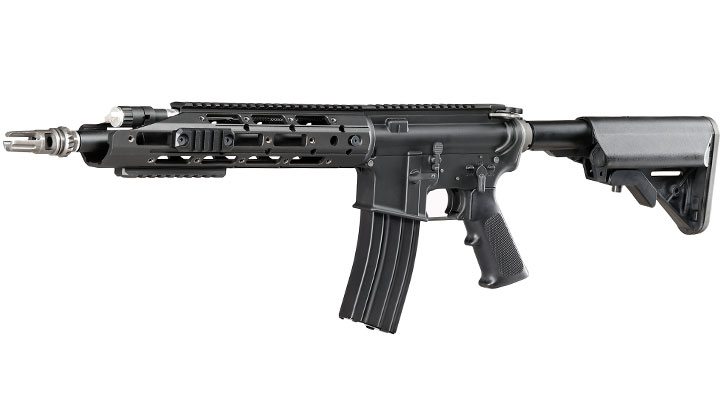 Wei-ETech M4 Raptor Standard Vollmetall AWSS Open-Bolt GBB 6mm BB schwarz - Version 3