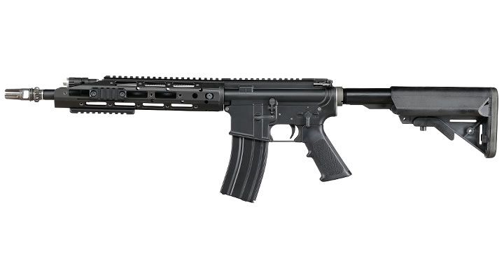 Wei-ETech M4 Raptor Standard Vollmetall AWSS Open-Bolt GBB 6mm BB schwarz - Version 3 Bild 1