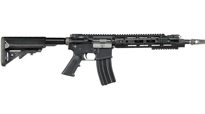 Wei-ETech M4 Raptor Standard Vollmetall AWSS Open-Bolt GBB 6mm BB schwarz - Version 3 Bild 2