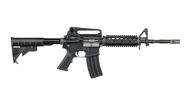Wei-ETech M4A1 RIS Carbine Vollmetall AWSS Open-Bolt GBB 6mm BB schwarz - Version 3 Bild 2