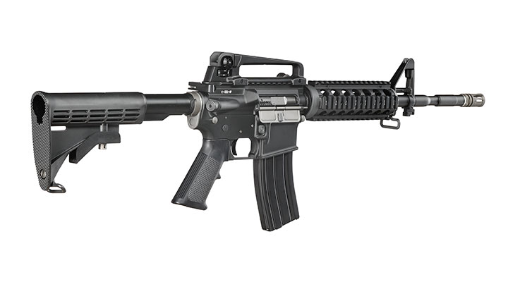 Wei-ETech M4A1 RIS Carbine Vollmetall AWSS Open-Bolt GBB 6mm BB schwarz - Version 3 Bild 3
