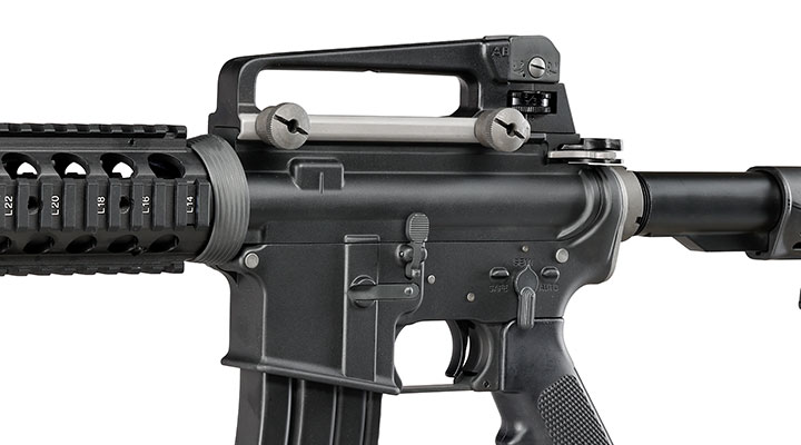 Wei-ETech M4A1 RIS Carbine Vollmetall AWSS Open-Bolt GBB 6mm BB schwarz - Version 3 Bild 7