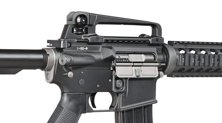 Wei-ETech M4A1 RIS Carbine Vollmetall AWSS Open-Bolt GBB 6mm BB schwarz - Version 3 Bild 8