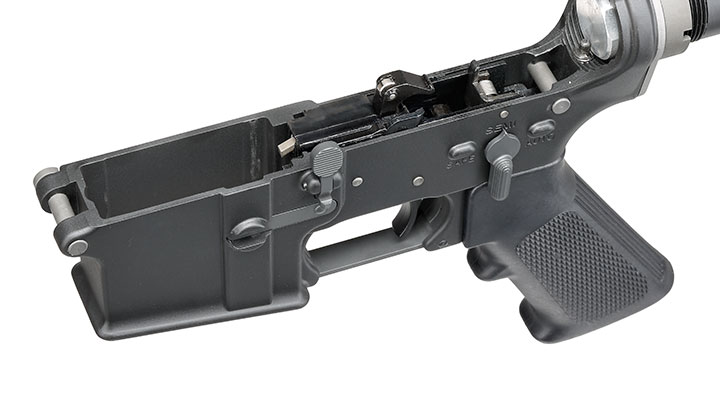 Wei-ETech M4A1 Carbine Vollmetall AWSS Open-Bolt GBB 6mm BB schwarz - Version 3 Bild 10