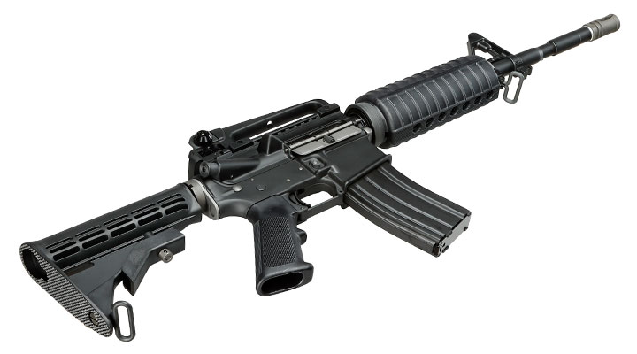 Wei-ETech M4A1 Carbine Vollmetall AWSS Open-Bolt GBB 6mm BB schwarz - Version 3 Bild 4