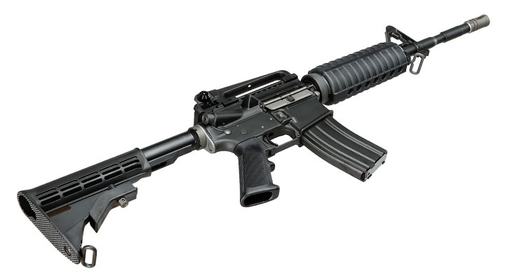 Wei-ETech M4A1 Carbine Vollmetall AWSS Open-Bolt GBB 6mm BB schwarz - Version 3 Bild 5